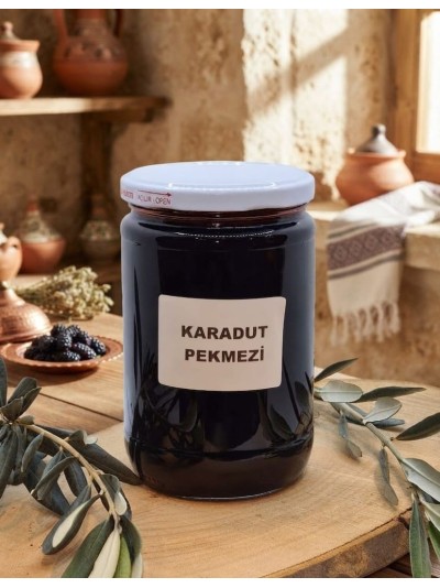 Doğal Karadut Pekmezi 800 gr - Özgenin Bahçesi