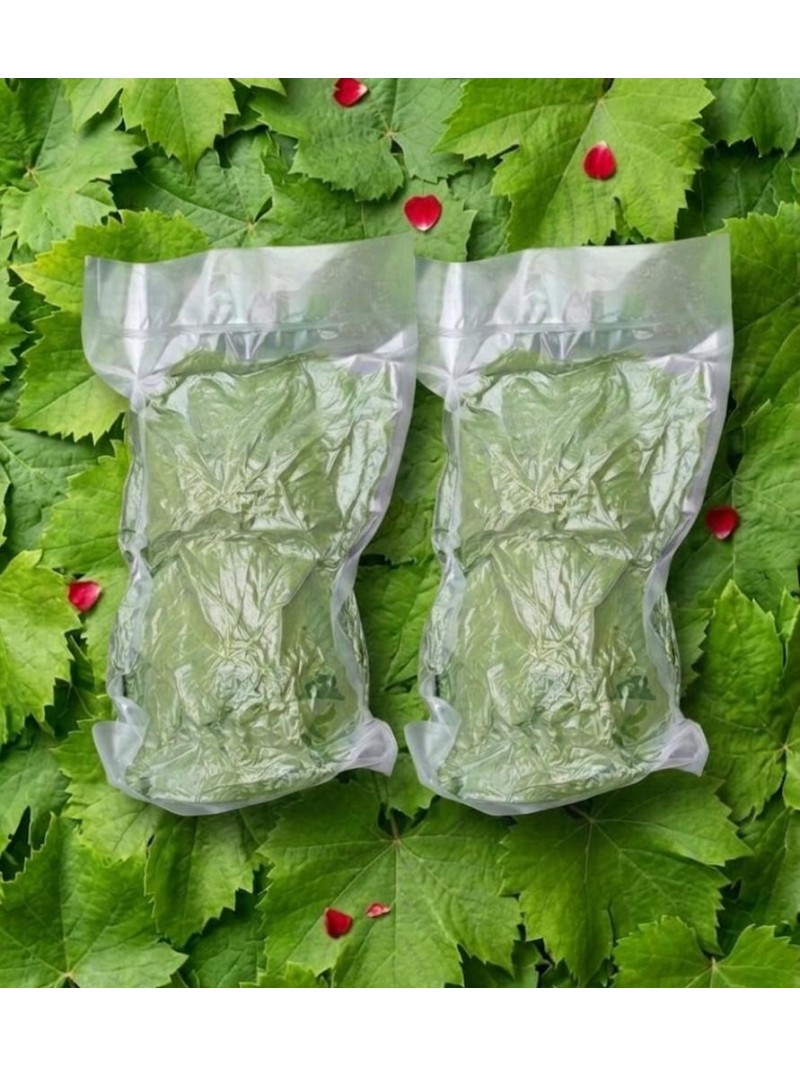 Salamura Asma Yaprak 2x5'lik Bidon+Vakumlu Taze Asma Yaprak 2kg